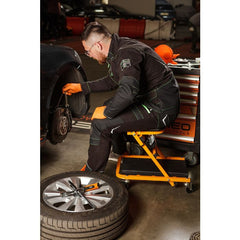 Platforma service din oțel 2 in 1 platforma/scaun mobil pliabil Neo Tools - imagine 3