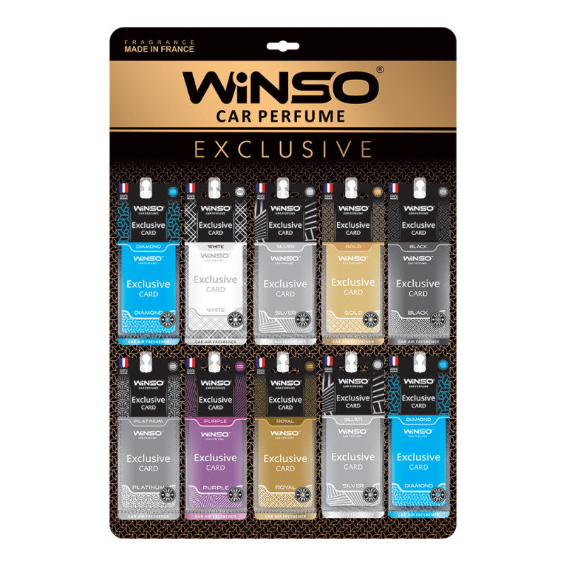 Odorizant Winso Exclusive Card Mix Display (50 pcs. on display) Winso - imagine 1