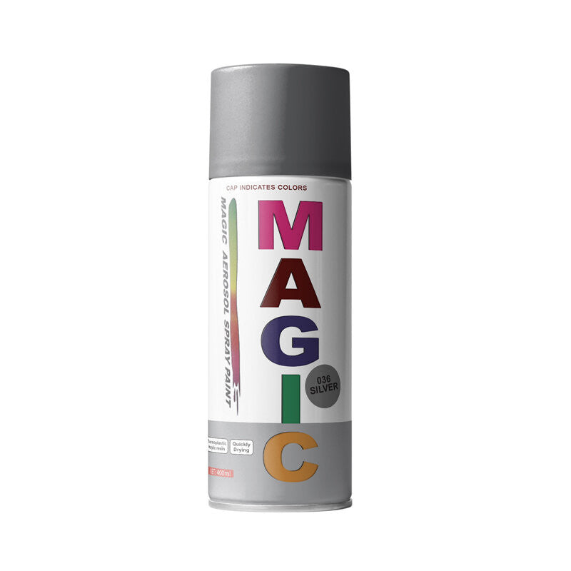 Magic - Vopsea spray Argintiu 036 450 ml Magic - imagine 1