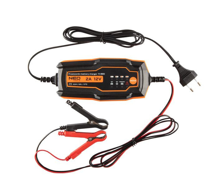 incarcator automat 2A 35W 4-60Ah pe Neo Tools - imagine 1