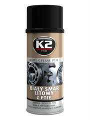 TEFLON WHITE GREASE 400 ml. – Vaselină albă cu teflon 400 ml. K2 - imagine 1