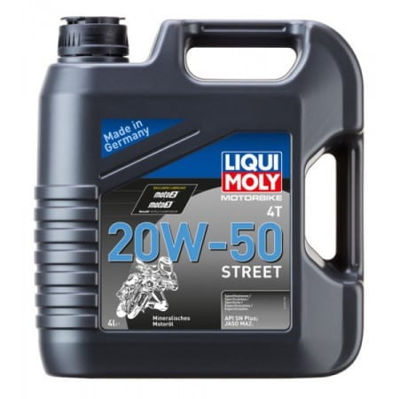 Ulei moto Liqui Moly Motorbike Street 4T 20W50 4L Liqui Moly - imagine 1