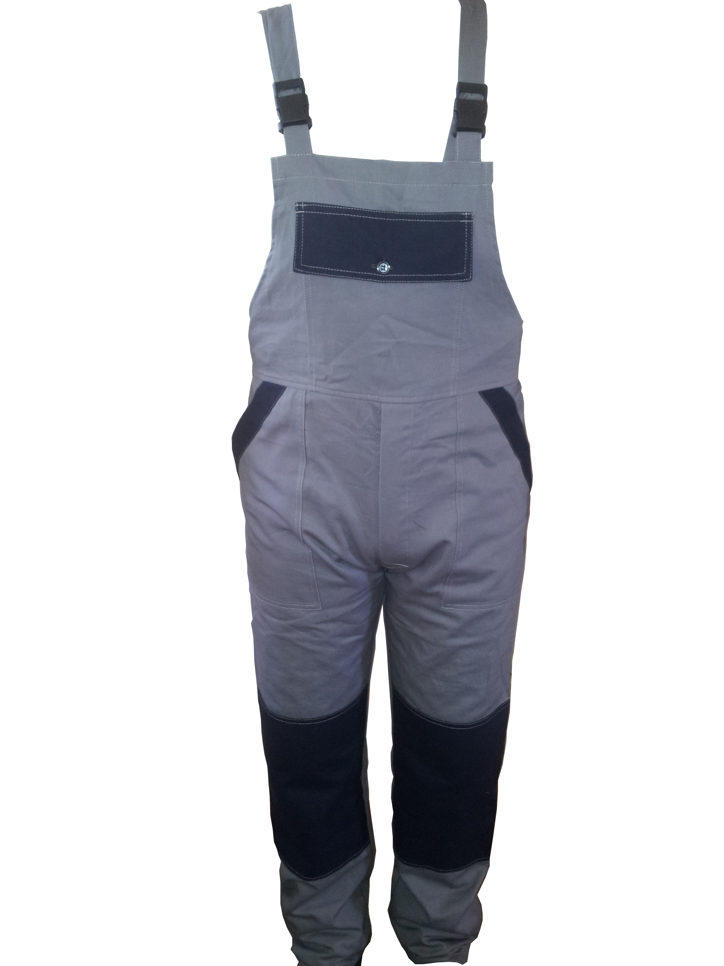Pantalon cu pieptar gri / bleu M62 / 3XL MTR - imagine 1