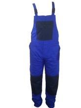 Pantalon cu pieptar albastru / bleu M48 / M MTR - imagine 1