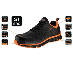 Pantofi de lucru S1 SRC cupa de varf dee compozit 42 Neo Tools - imagine 2