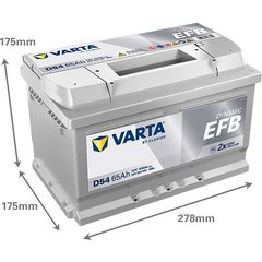 Acumulator Varta Blue Dynamic EFB 65 Ah Start-Stop Varta - imagine 4