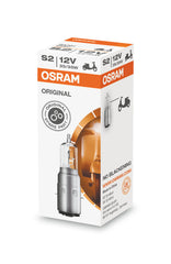 Bec Osram Original S2 12V 35/35W BA20d Osram - imagine 1