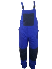 Pantalon cu pieptar albastru / bleu M56 / XL MTR - imagine 1