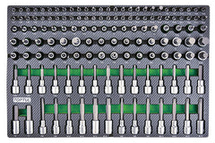 Dulap scule Toptul echipat 340 piese; 7 sertare Toptul - imagine 3