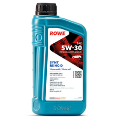 Ulei motor turisme Rowe HighTec Synt RS HC-D 5W30 1L Rowe - imagine 1