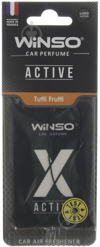 Odorizant Winso X Active Card Tutti Frutti Winso - imagine 1