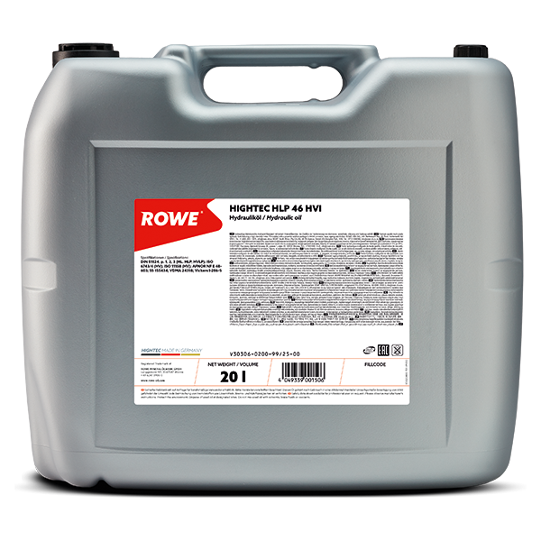 Ulei hidraulic Rowe HighTec HLP 46 HVI 20L Rowe - imagine 1