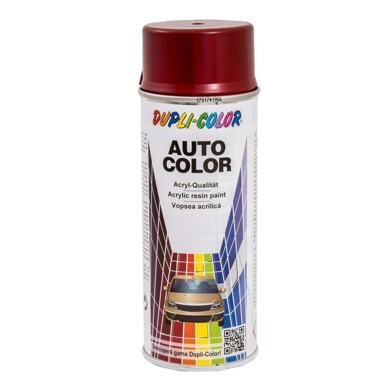 Spray auto MET Rosu Toreador Duplicolor Motip - imagine 1
