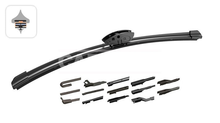 Stergator FLEXIBLE 2.0. 55CM 22" 1 buc Carpriss - imagine 1