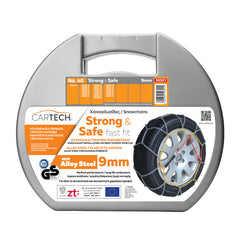 CARTECH Set 2 lanturi antiderapante, 9 mm, Nr. 40 Cartech - imagine 1