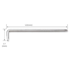 Cheie torx tip L T30 Toptul - imagine 1