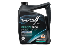 Ulei motor turisme Wolf OfficialTech 5W30 C3 SP EXTRA 4L Wolf - imagine 1