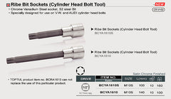 Torx patrat 140mm (surub chiulasa VW, AUDI) Toptul - imagine 2