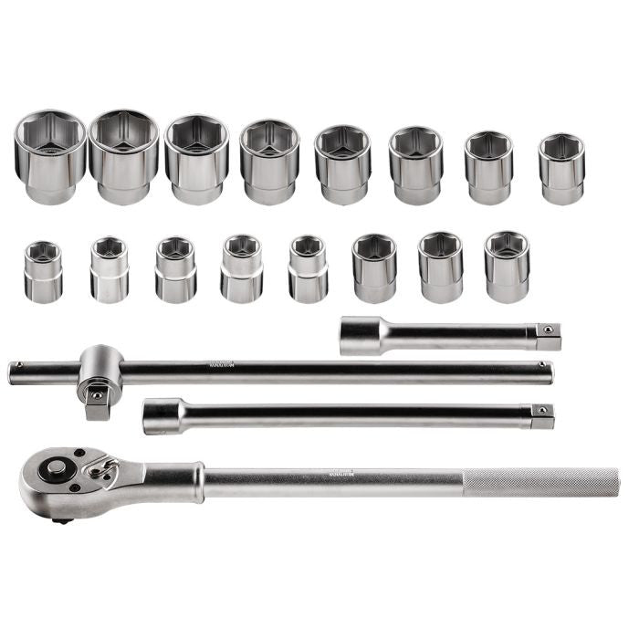 Tubulare in set 3.4 21 buc -set Neo Tools - imagine 1