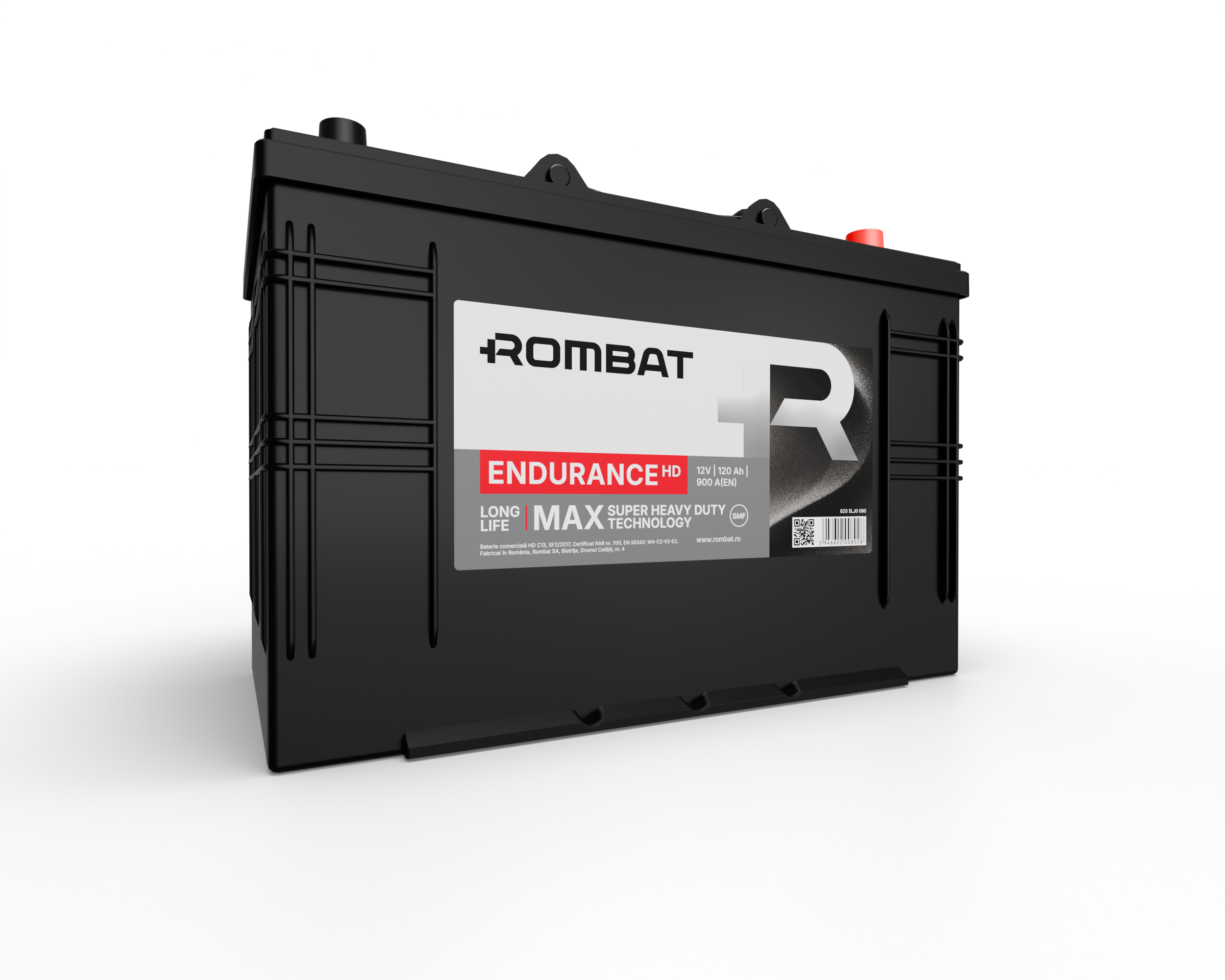 Acumulator Rombat Endurance HD 120 Ah ; 900A Rombat - imagine 1