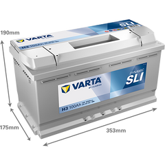 Acumulator Varta SLI Dynamic 100 Ah Varta - imagine 2