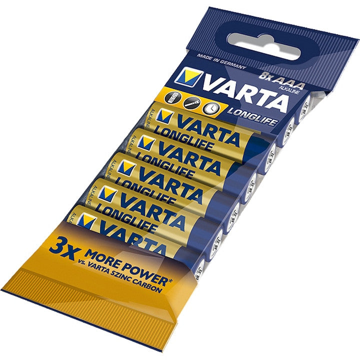 Baterie Varta LongLife AAA 8 buc Varta - imagine 1
