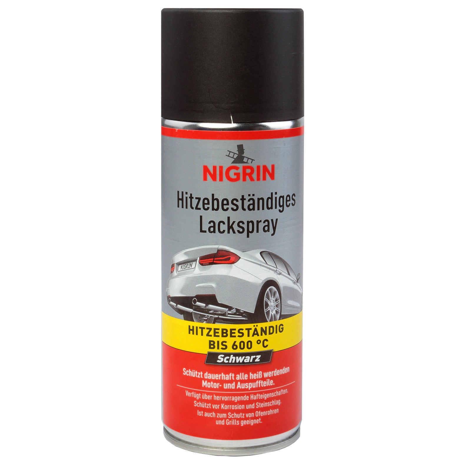 NIGRIN Spray vopsea pt suprafete fierbinti pana la 600 grade, 400ml Nigrin - imagine 1