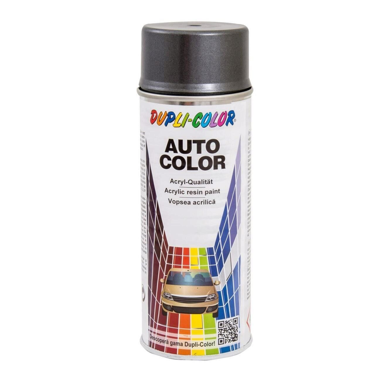 Spray auto MET Gri Metal Duplicolor Motip - imagine 1