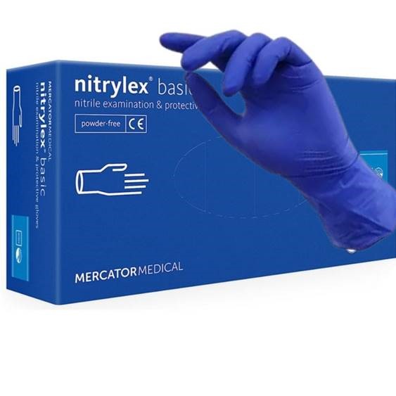 Manusi Mercator Nitrylex L 100 buc Mercator - imagine 1