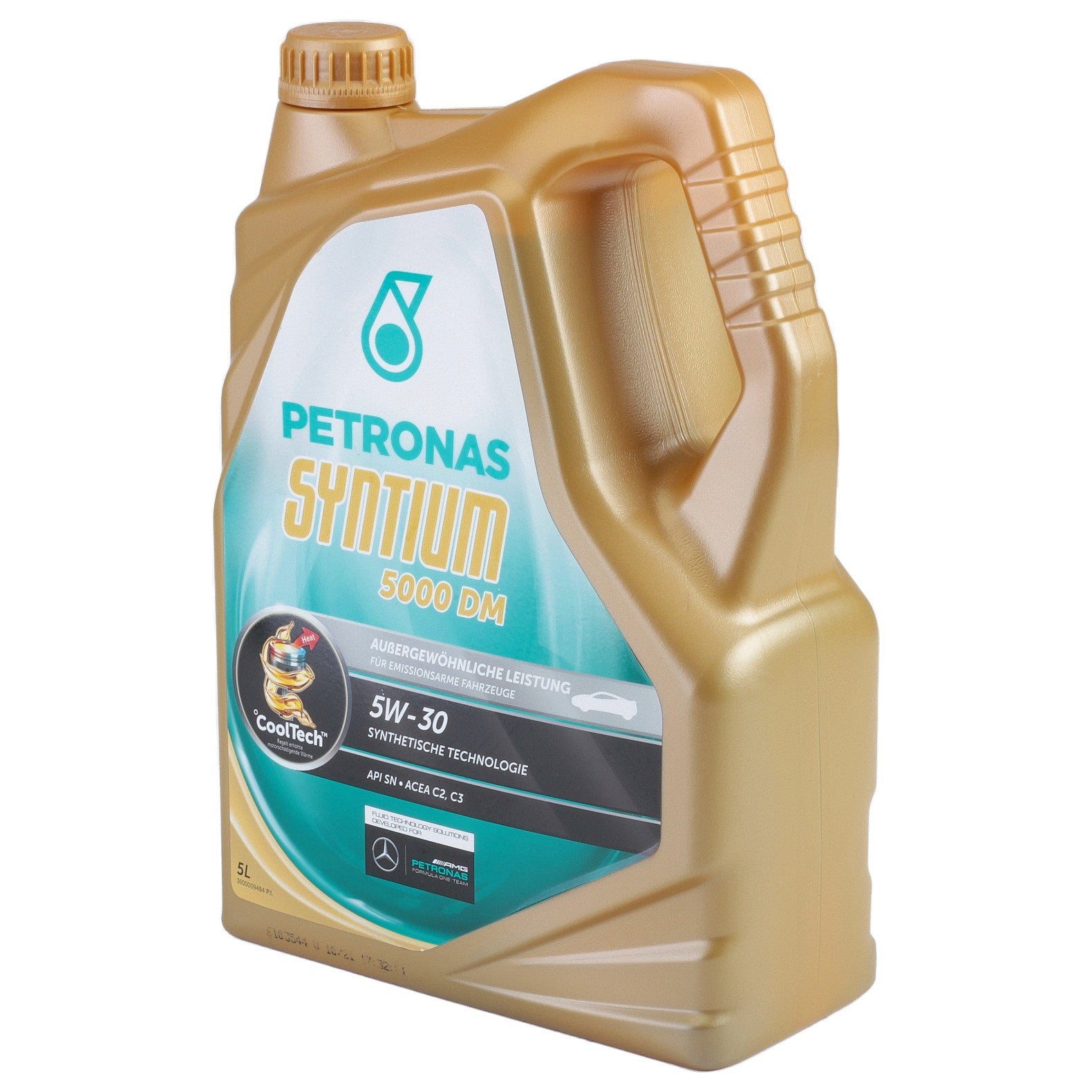 Ulei motor Petronas SYNTIUM 5000 DM 5W30 5L Urania - imagine 1