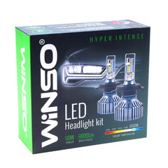 Bec LED Winso H7 12/24V 60W, luminous flux 8000Lm. 6500K - Set 2 buc Winso - imagine 1