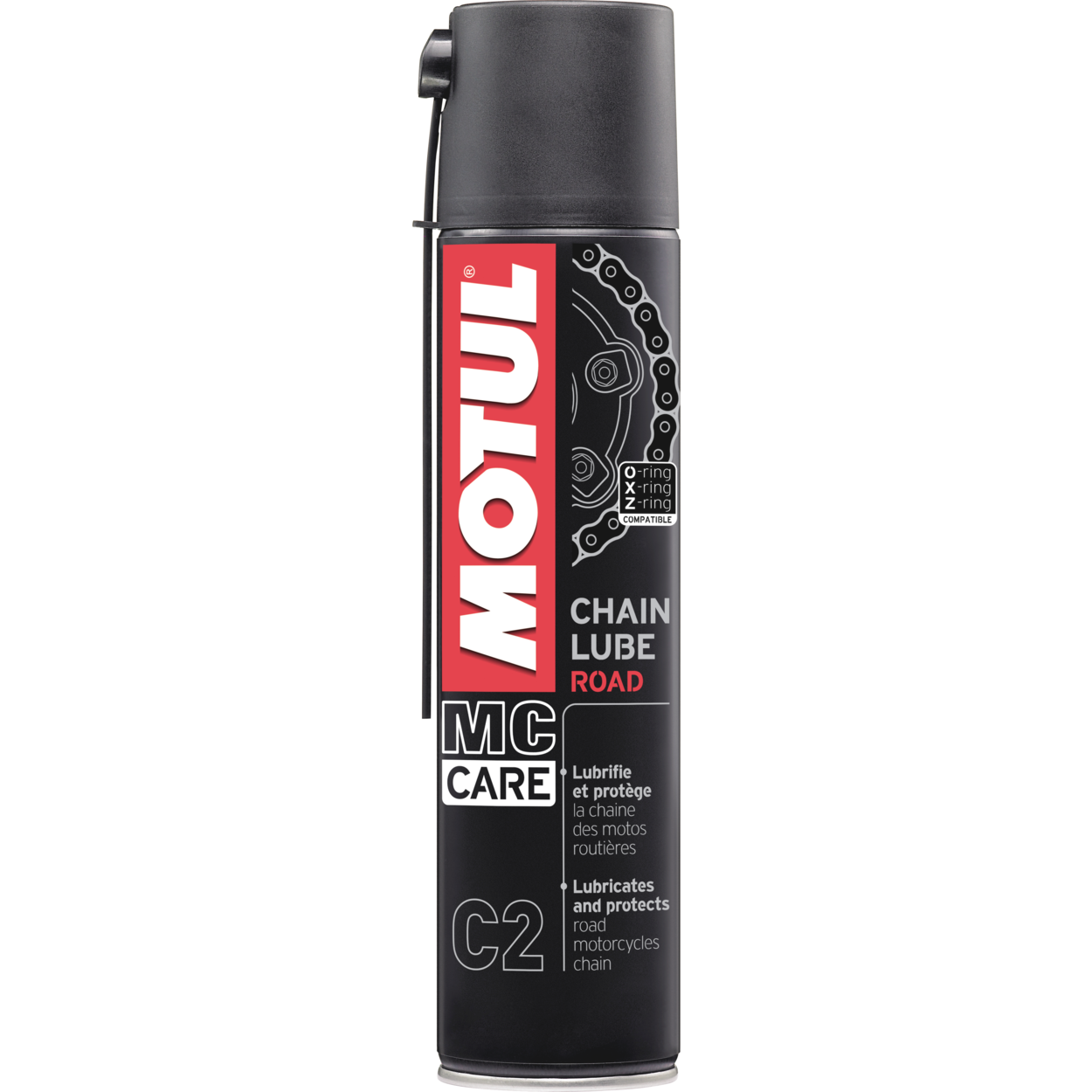 Spray curatat lant MOTUL C2 CHAIN LUBE ROAD 0.4L Motul - imagine 1