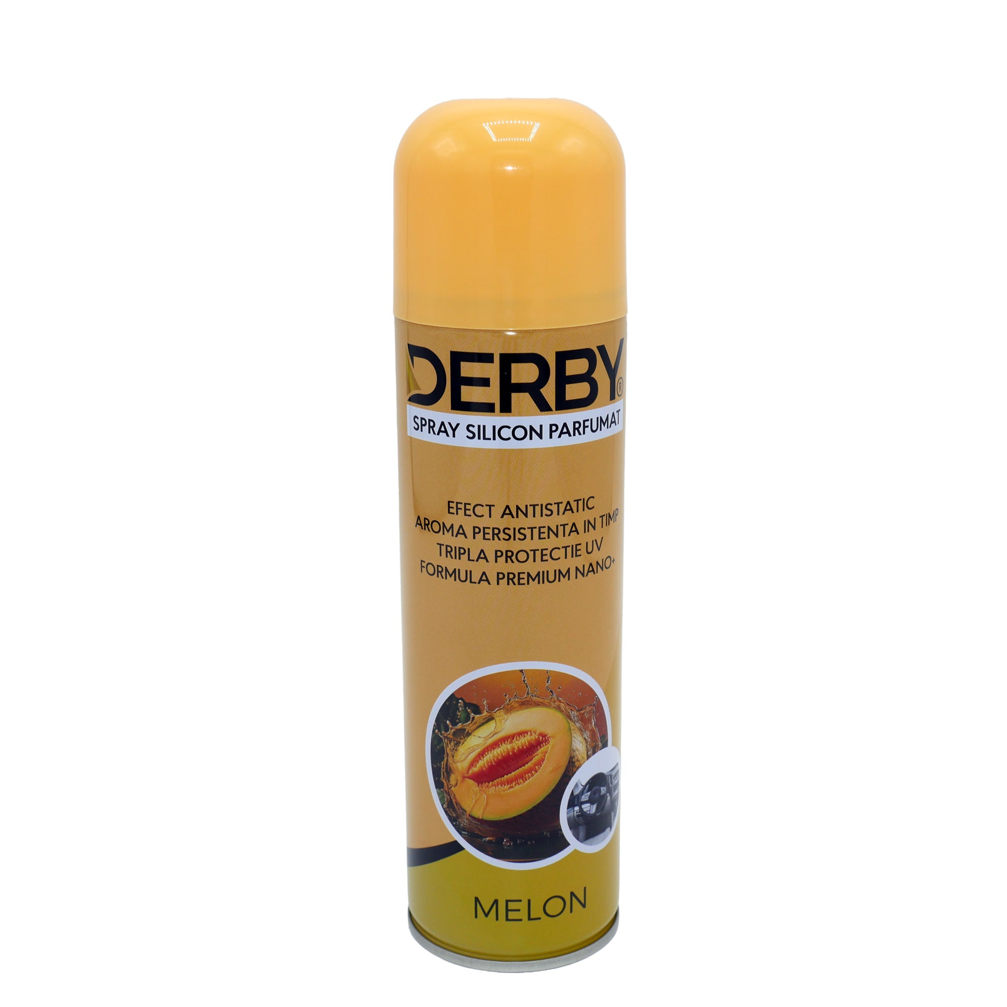 Spray silicon parfumat pepene galben Derby 220ml DERBY - imagine 1
