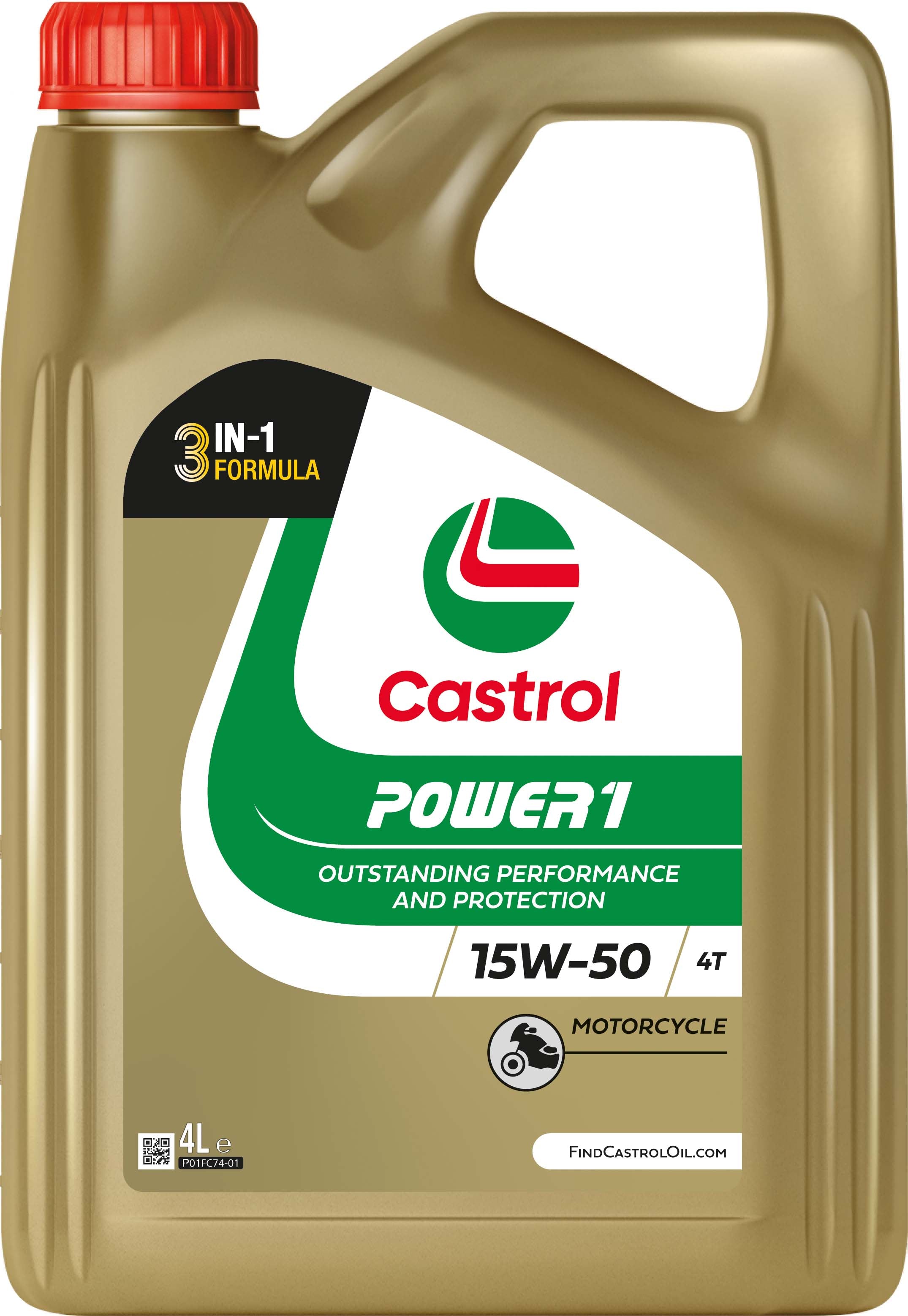 Ulei moto Castrol Power1 4T 15W50 4L Castrol - imagine 1