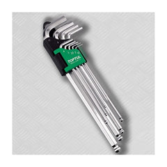 Set chei hexagonale in forma de L lung cu bila T10-T50 Toptul - imagine 1