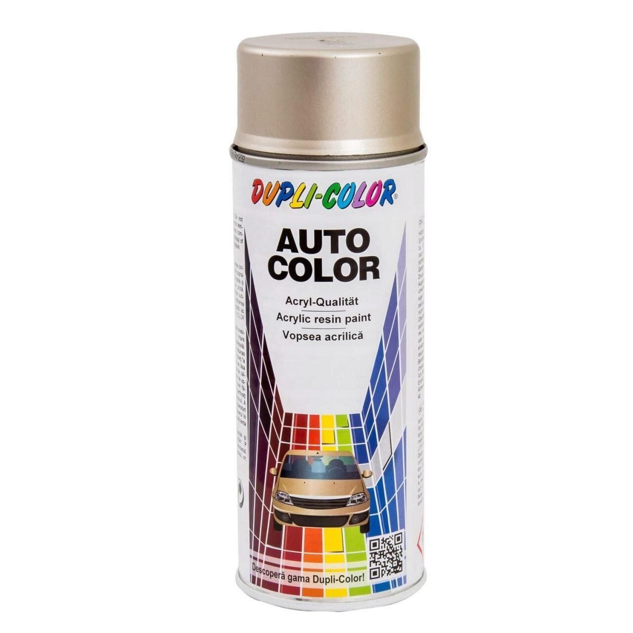 Spray auto MET Crem Auriu Duplicolor Motip - imagine 1