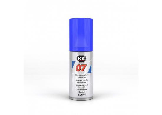 007 – Spray degripant si lubrifiant 50ml K2 - imagine 1
