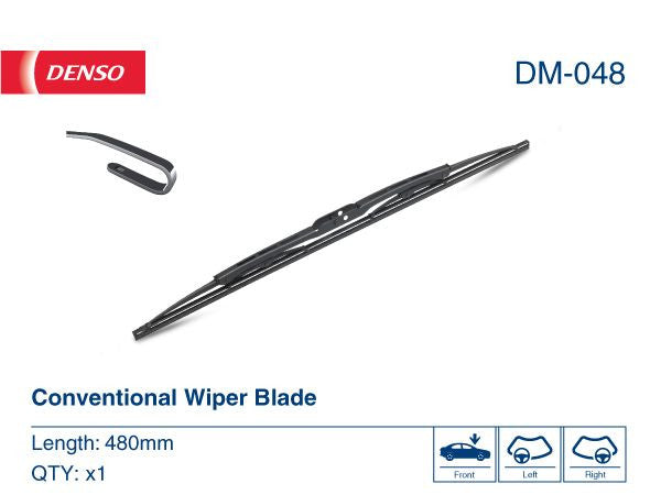 Lamela stergator Denso 480 mm Denso - imagine 1