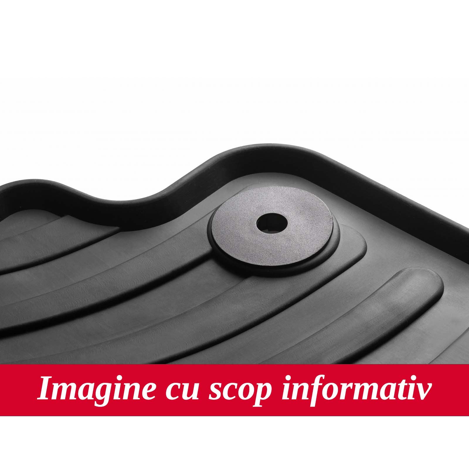 Covorase cauciuc Ford Galaxy 08.2015-,Ford S-Max 06.2015-> presuri Gledring culoare Negru, 4buc. Gledring - imagine 5