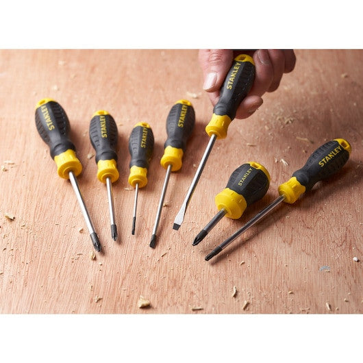 Șurubelniță evazată STANLEY® CUSHION GRIP™ 5,5 mm x 100 mm Stanley - imagine 3