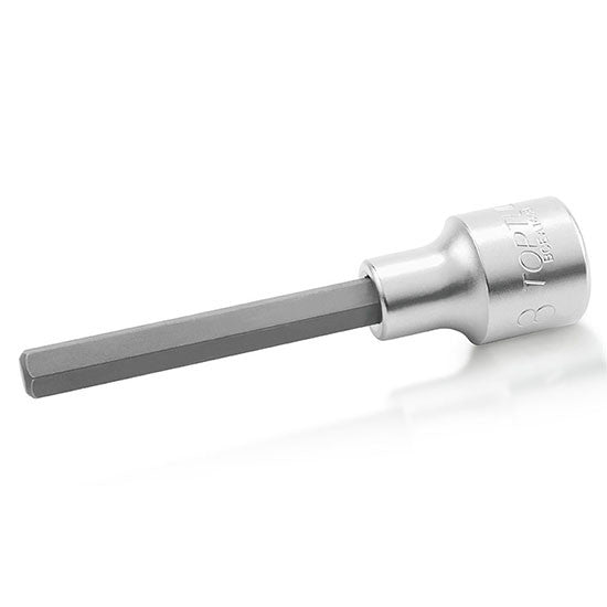 Cheie tubulara 1/2 Dr. x 6 mm L=100mm TOPTUL Toptul - imagine 1
