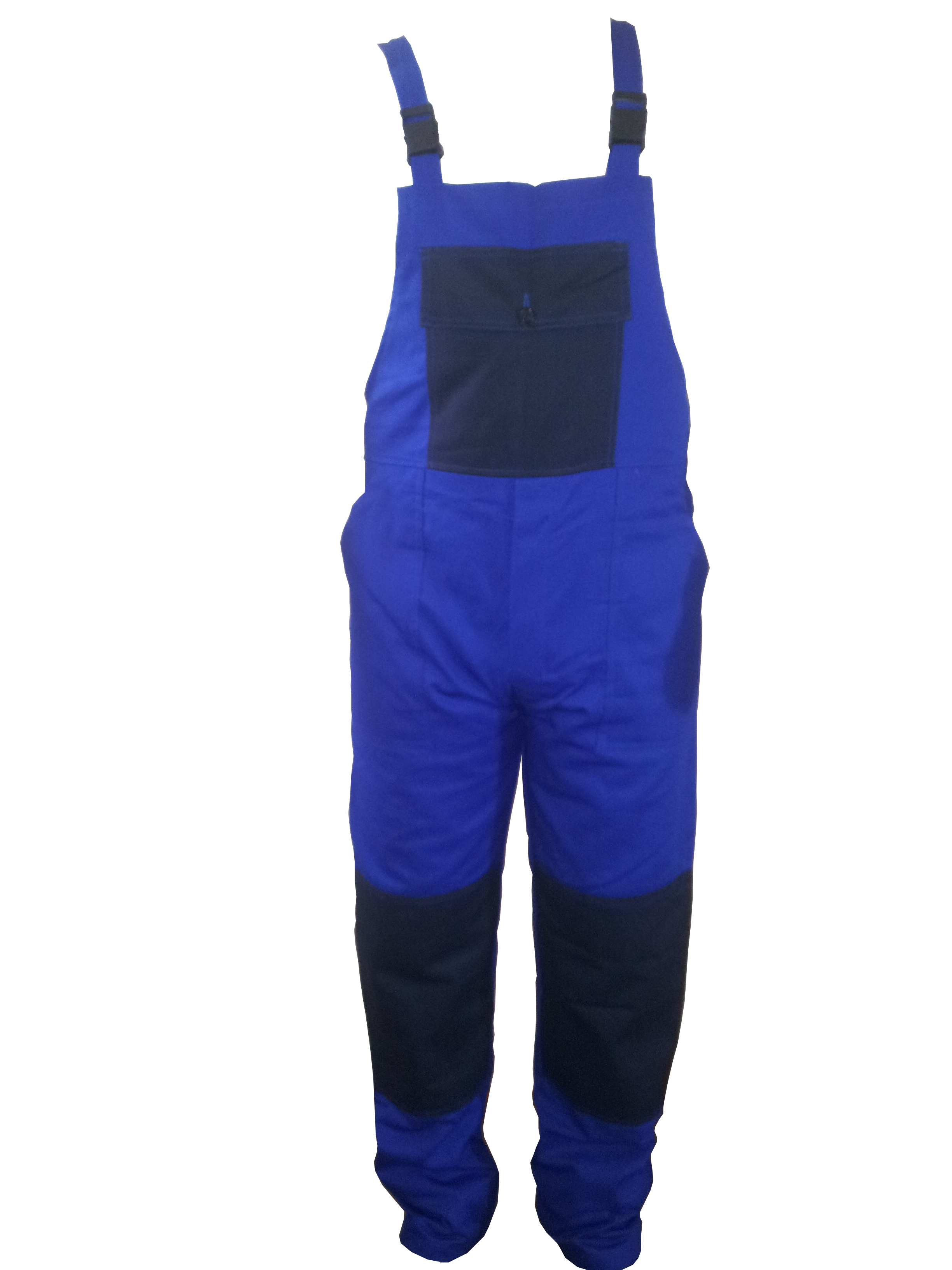 Pantalon cu pieptar albastru / bleu M50 / L MTR - imagine 1