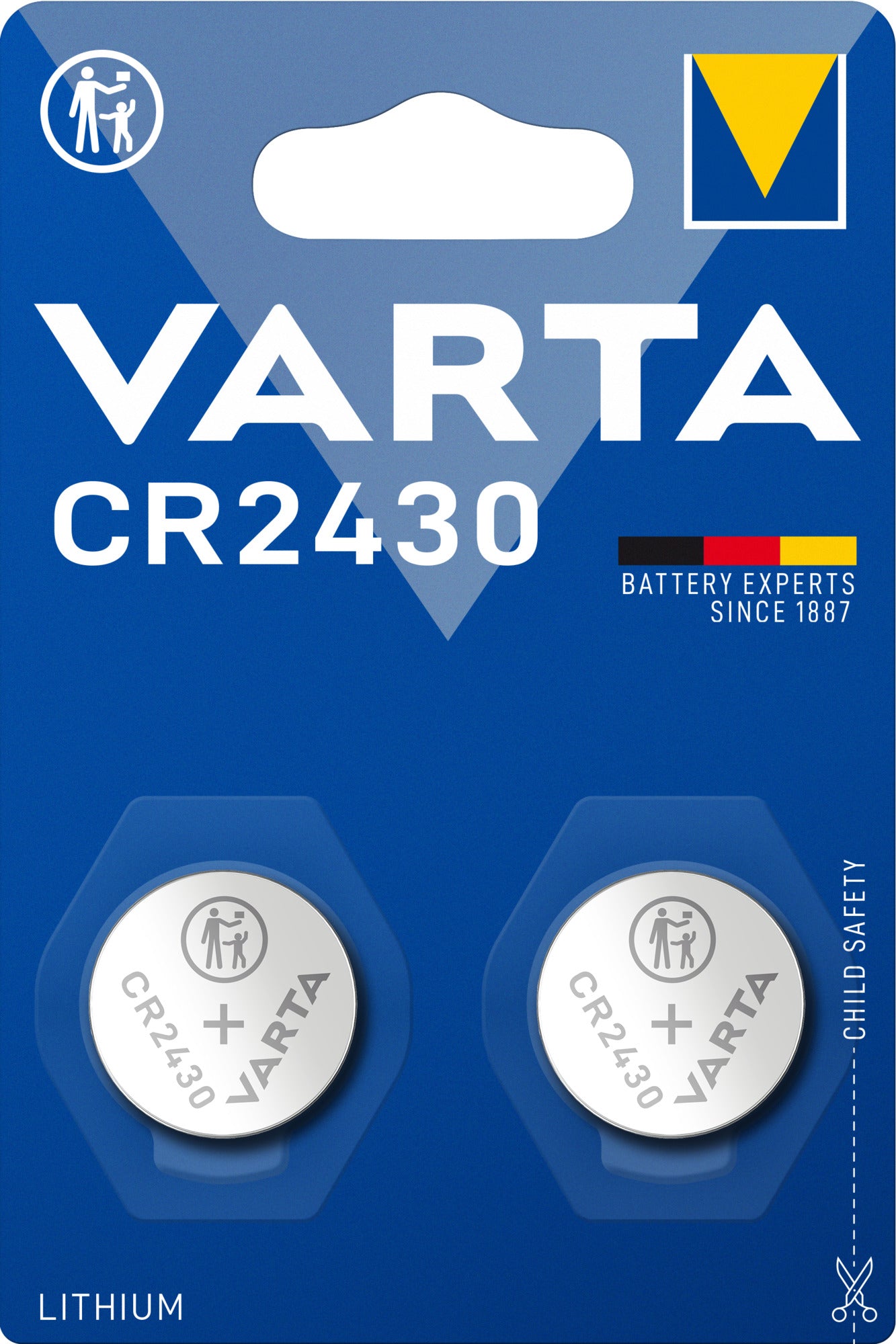 Baterie Varta Professional Electronics CR2430 3V • Set 2 buc Varta - imagine 1