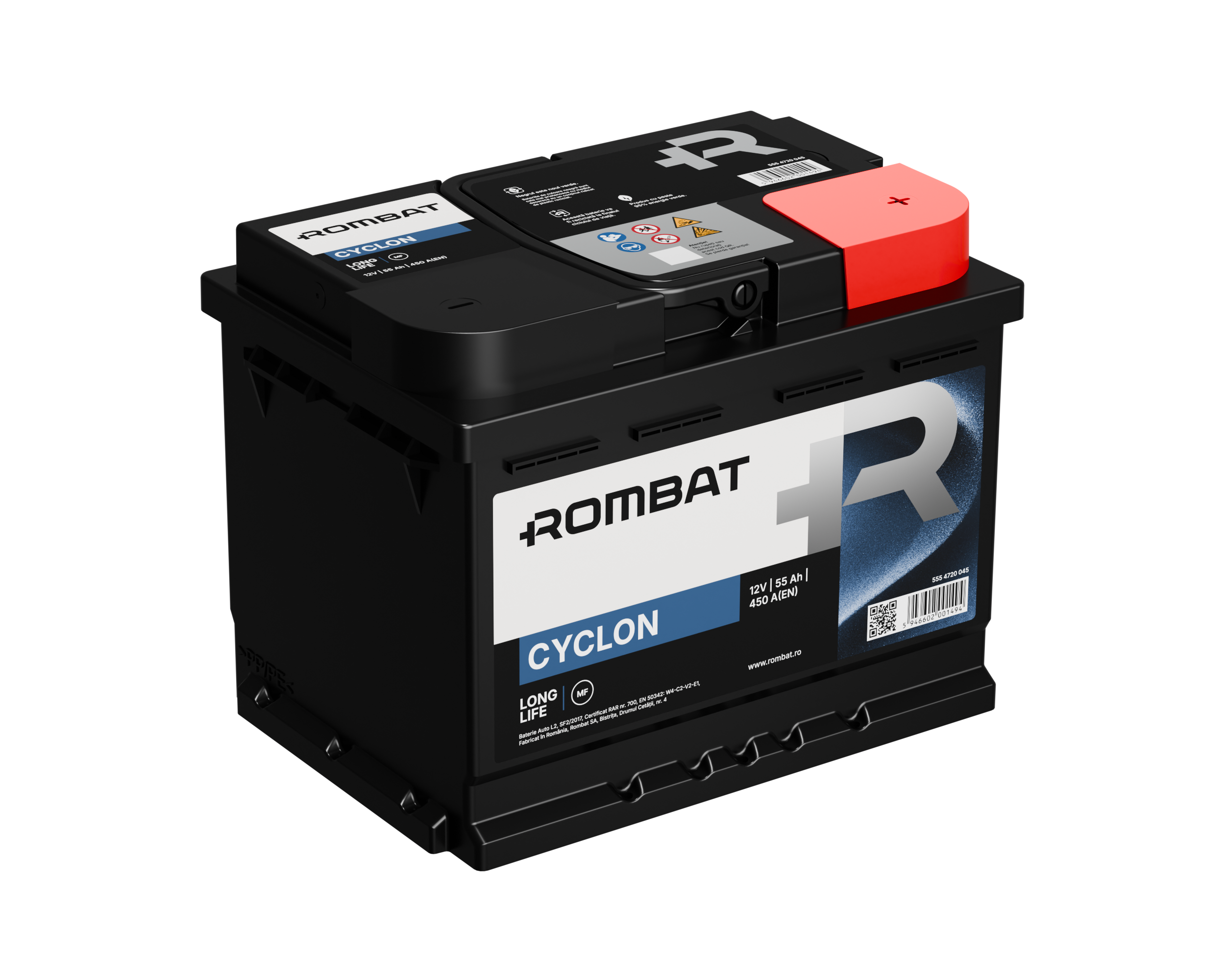 Acumulator Rombat Cyclon 55 Ah Rombat - imagine 4