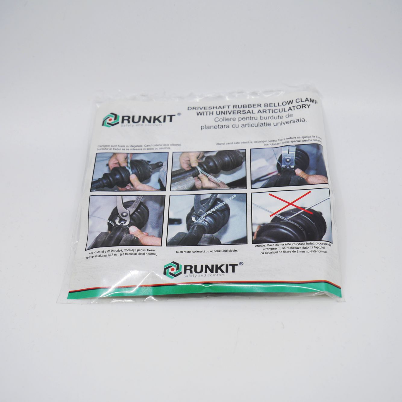 Set coliere planetara 9mm (1lung+1scurt) RUNKIT MTR - imagine 2