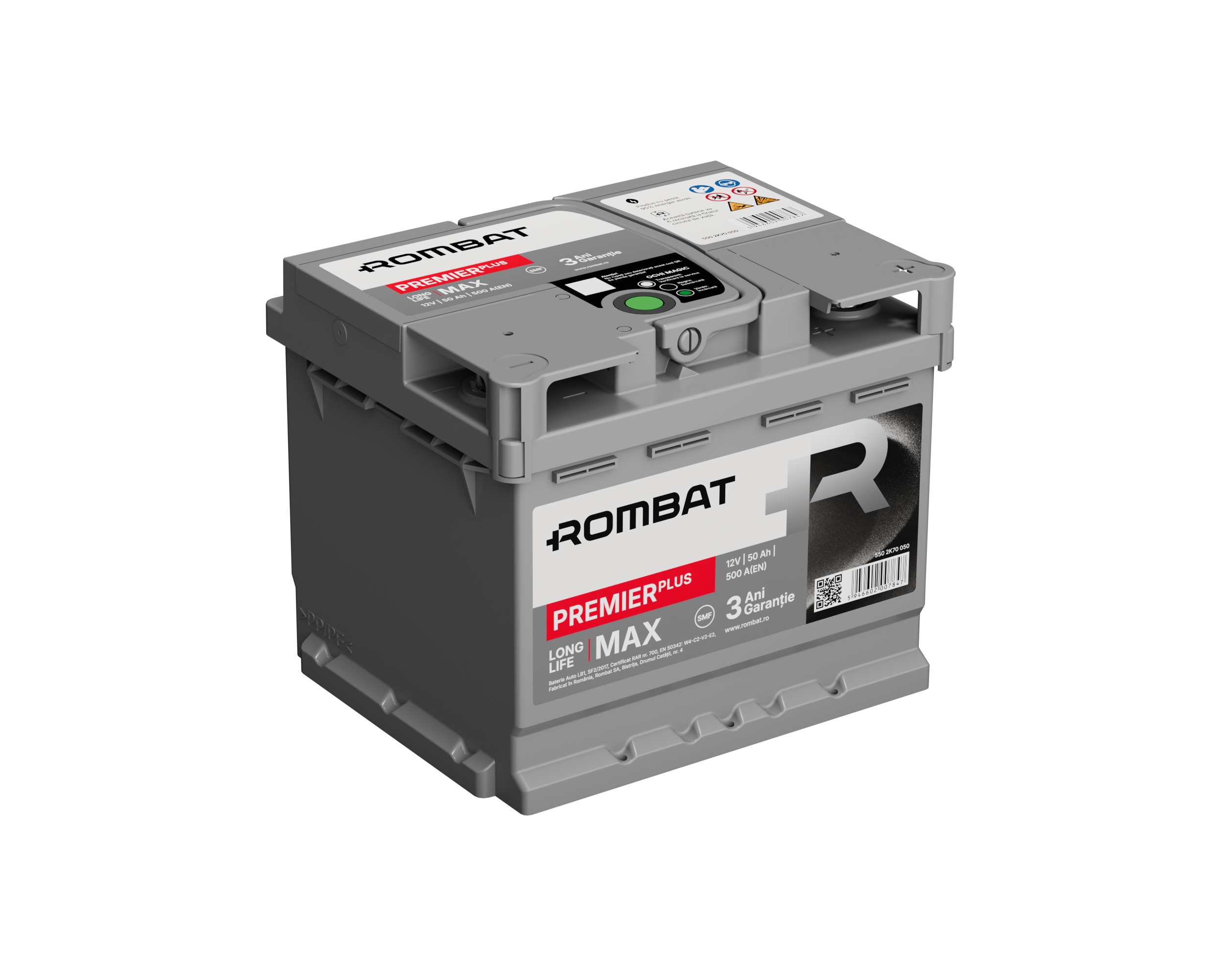 Acumulator Rombat Premier PLUS 50Ah Rombat - imagine 4