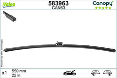 Lamela stergator Valeo Canopy 550 mm | 22 inch Valeo - imagine 2