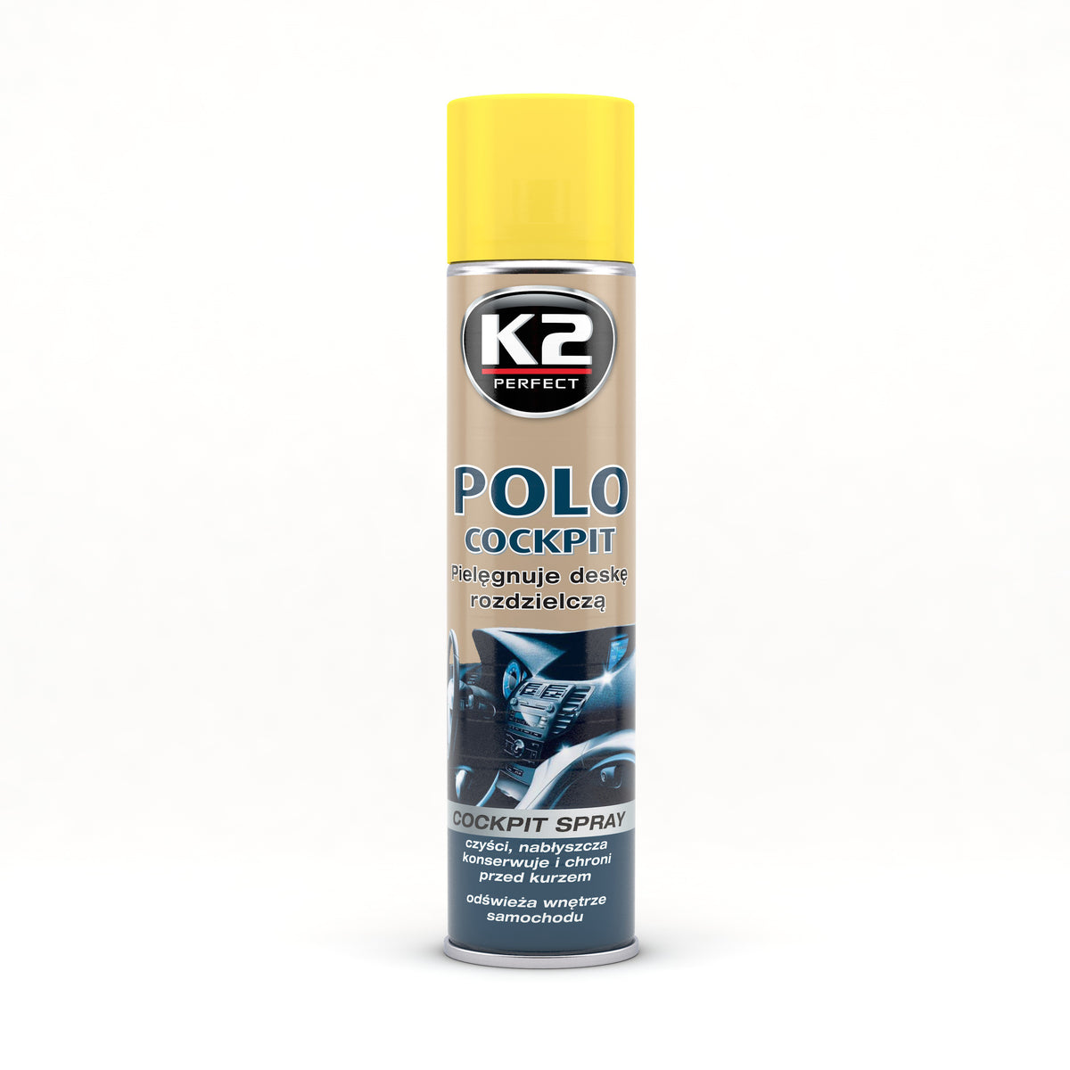 COCKPIT MAX 300ml - Spray silicon lucios bord  - 300ml. K2 - imagine 1
