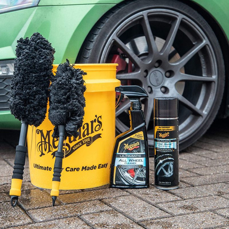 Perie Curatare Jante Aliaj Meguiars Supreme Microfibre Wheel Brush M Meguiar's - imagine 3