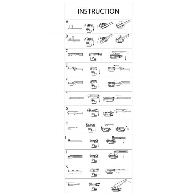 Stergator profesional Multiadaptor Carguard 18"/45cm Carguard - imagine 2